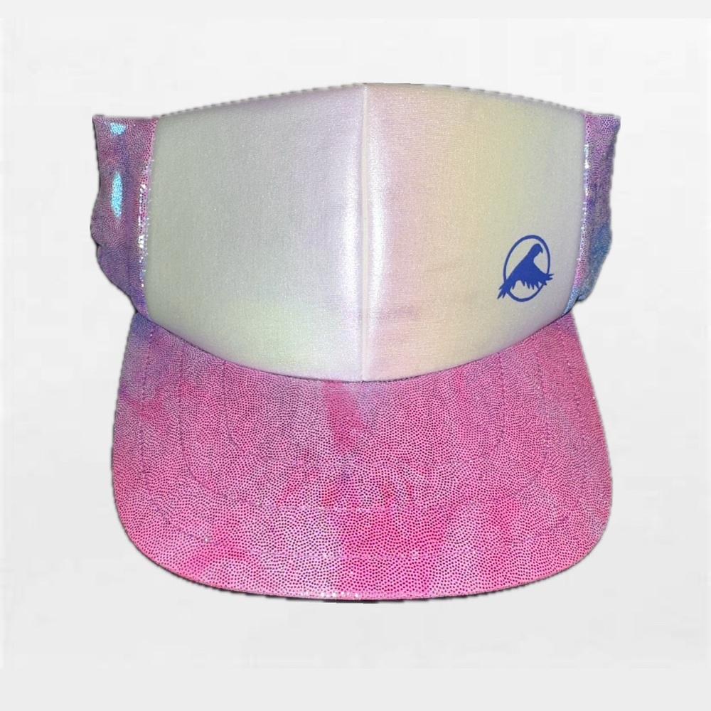 Kea Peak Shimmery Trucker Hat Visor OS